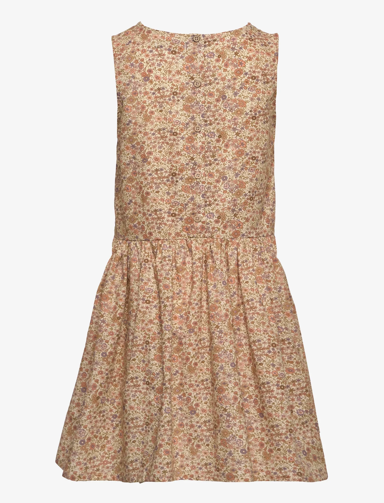 Wheat - Dress Sarah - sleeveless casual dresses - clam flowers - 1