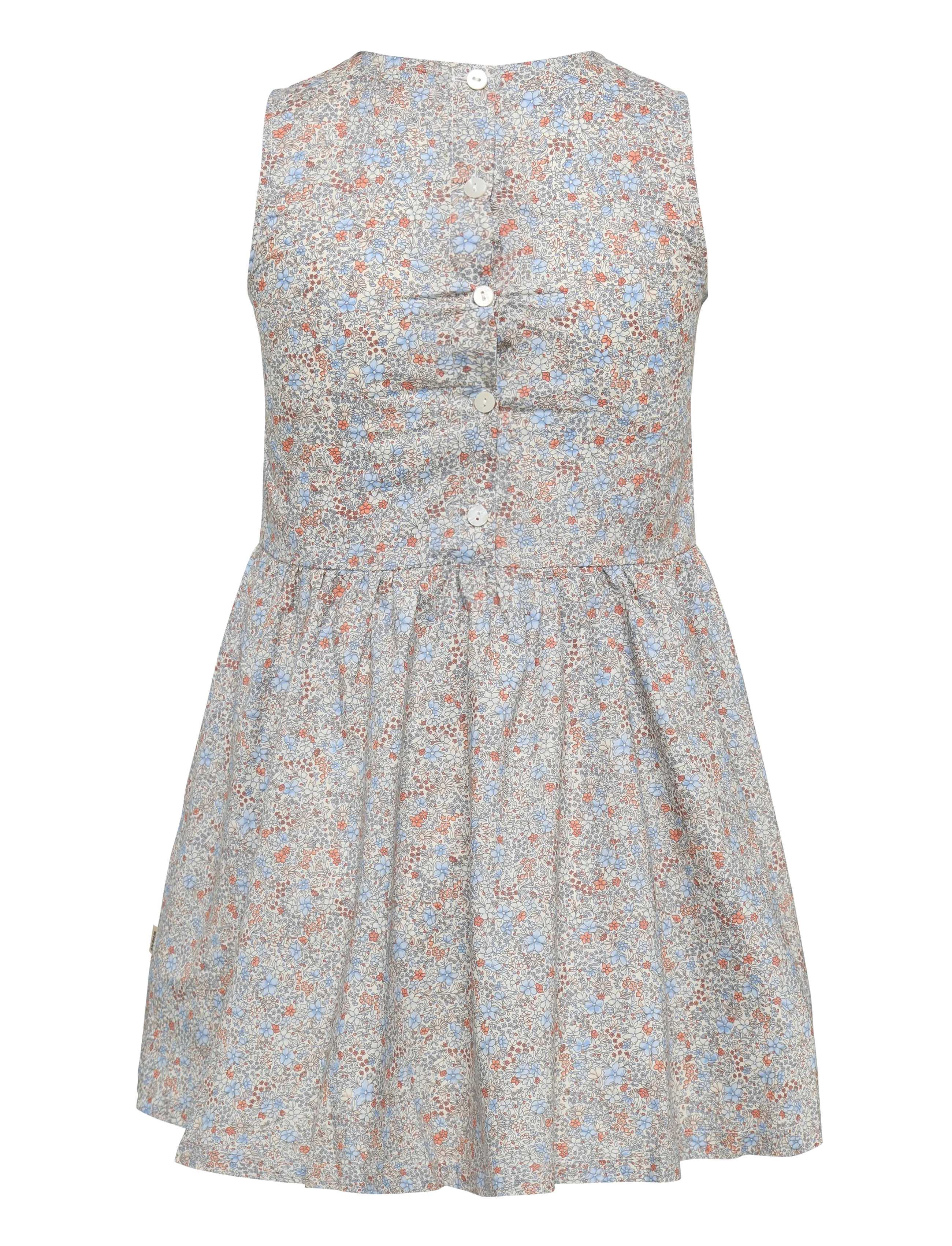 Wheat - Dress Hella - kinder - air blue flowers - 1