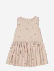 Wheat - Dress Hella - sleeveless casual dresses - embroidery flowers - 0
