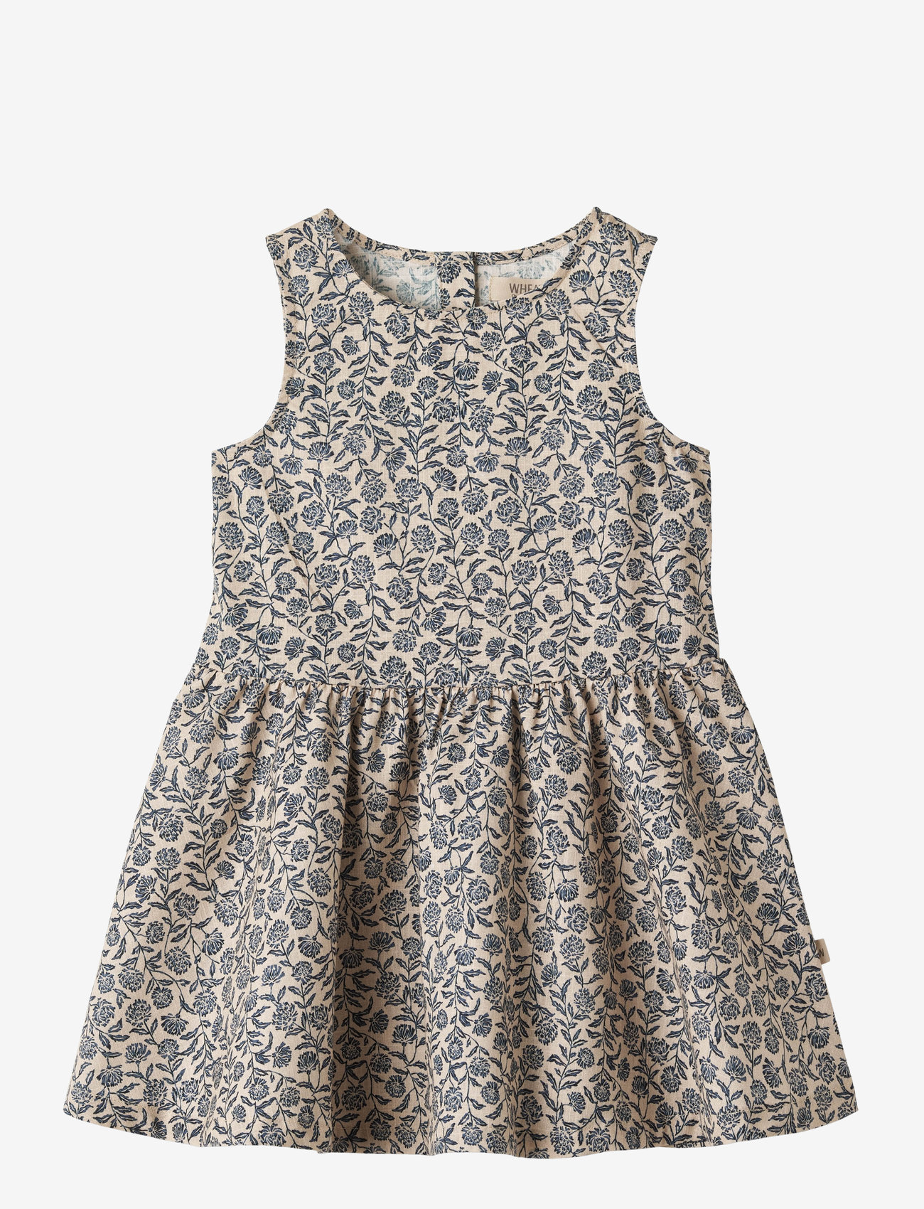 Wheat - Dress Hella - blue cornflowers - 0
