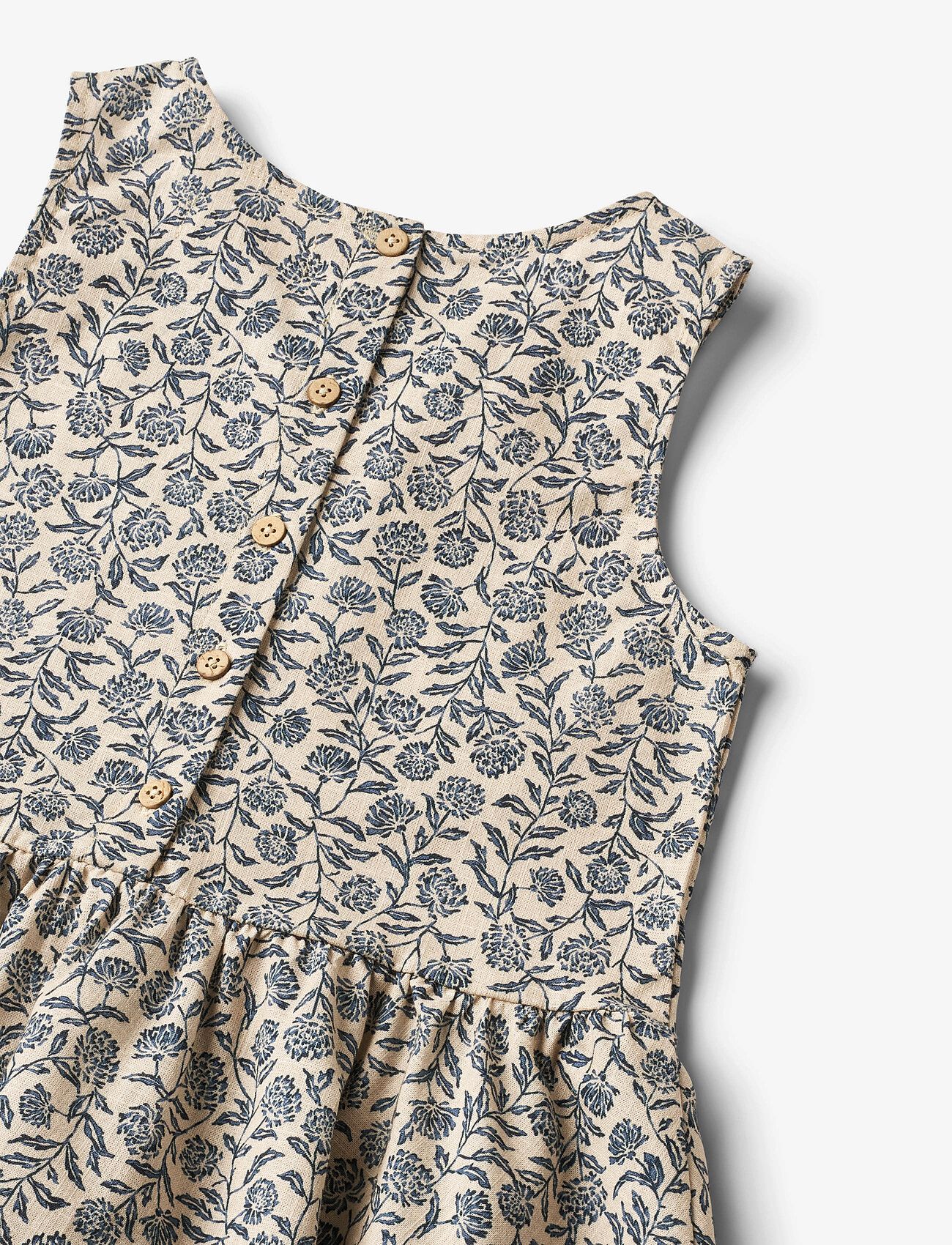 Wheat - Dress Hella - blue cornflowers - 2