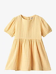 Wheat - Dress S/S Imelda - short-sleeved casual dresses - pale apricot - 0