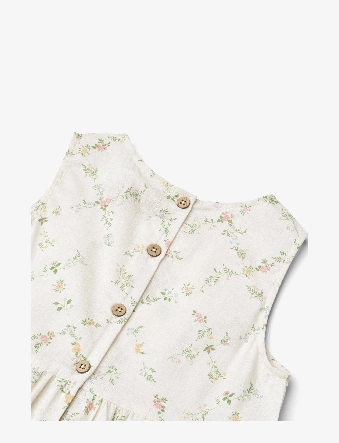 Wheat - Dress Luise - kjoler uten ermer i avslappet stil - ivory checked flowers - 3