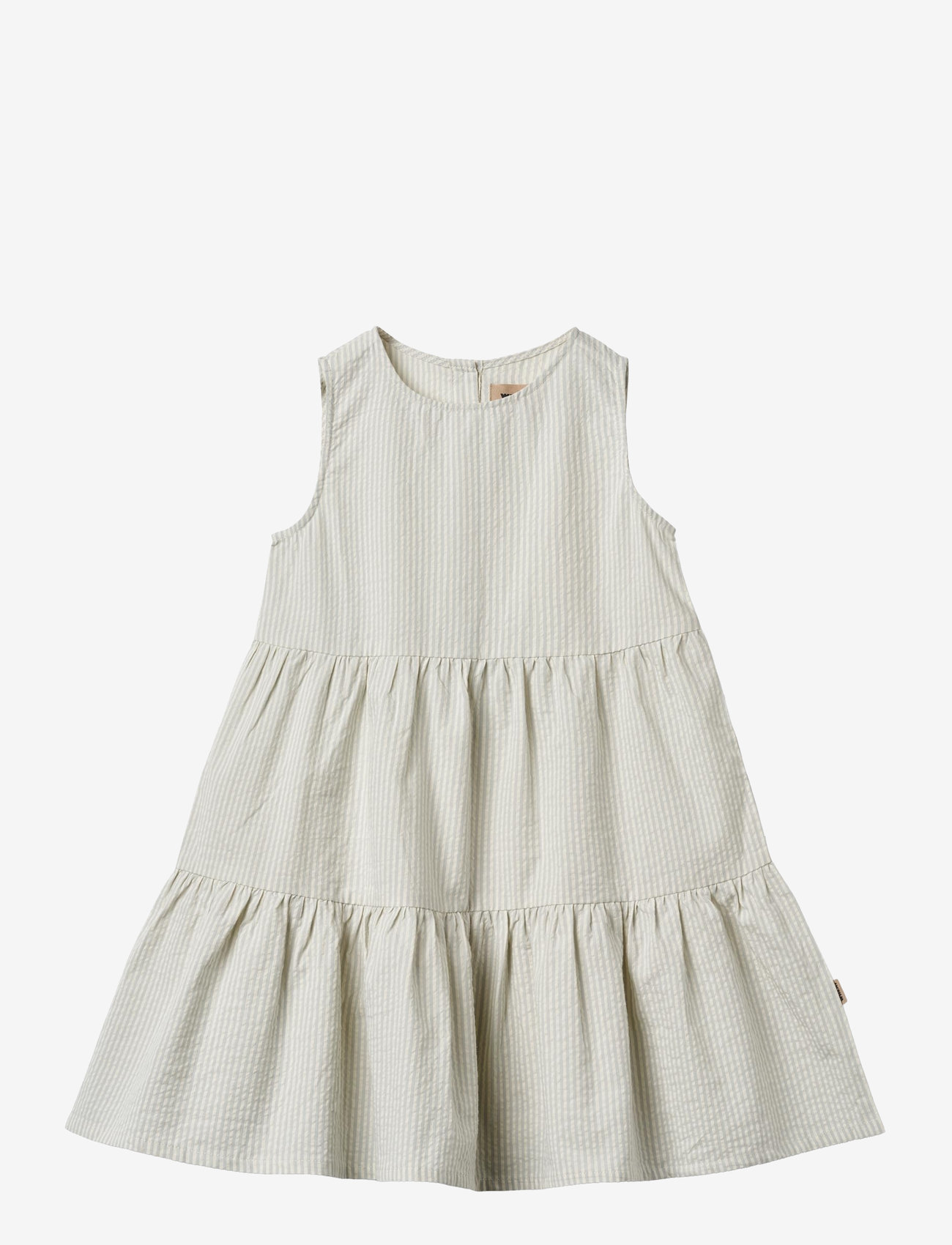 Wheat - Dress Luise - sleeveless casual dresses - summer blue stripe - 0