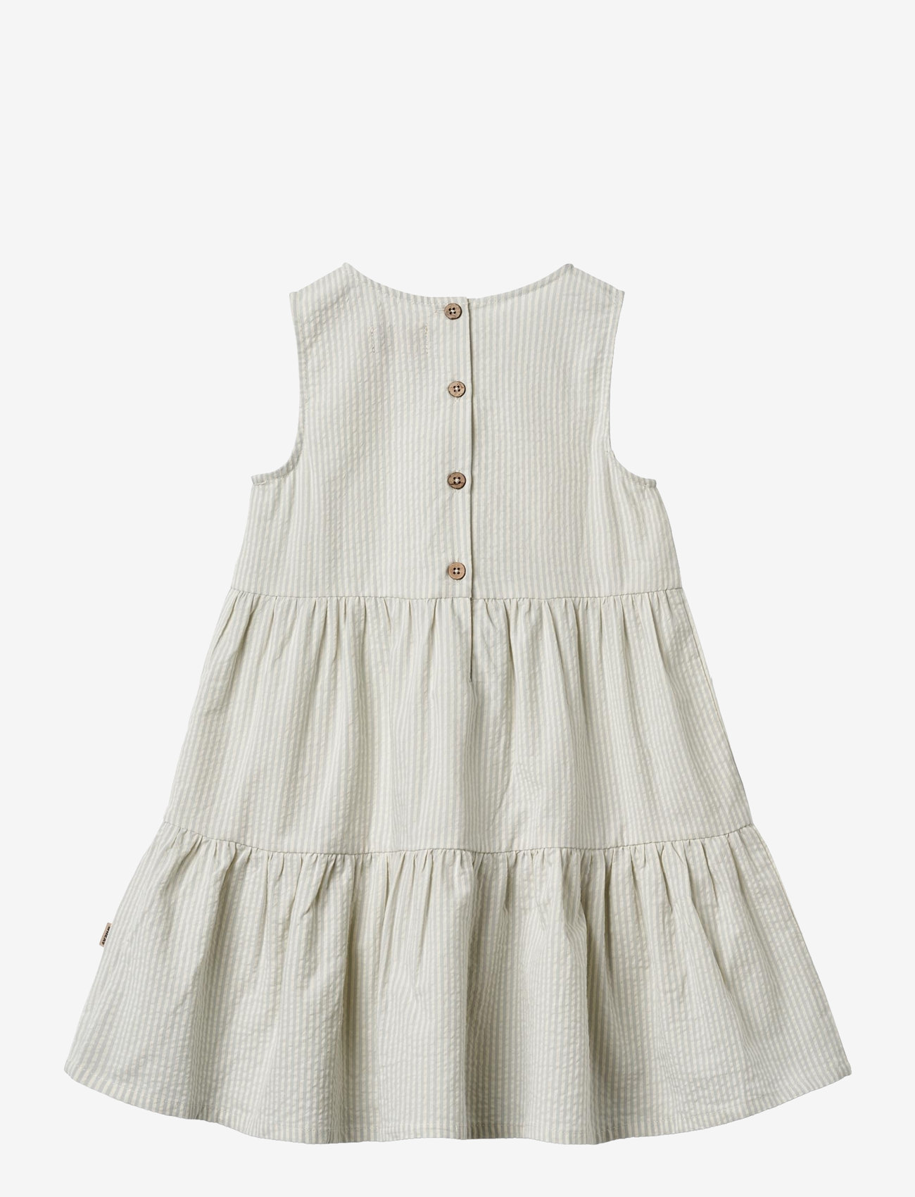 Wheat - Dress Luise - sleeveless casual dresses - summer blue stripe - 1