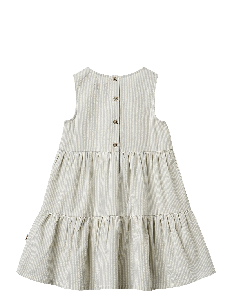 Wheat - Dress Louise - Ärmellose freizeitkleider - summer blue stripe - 1