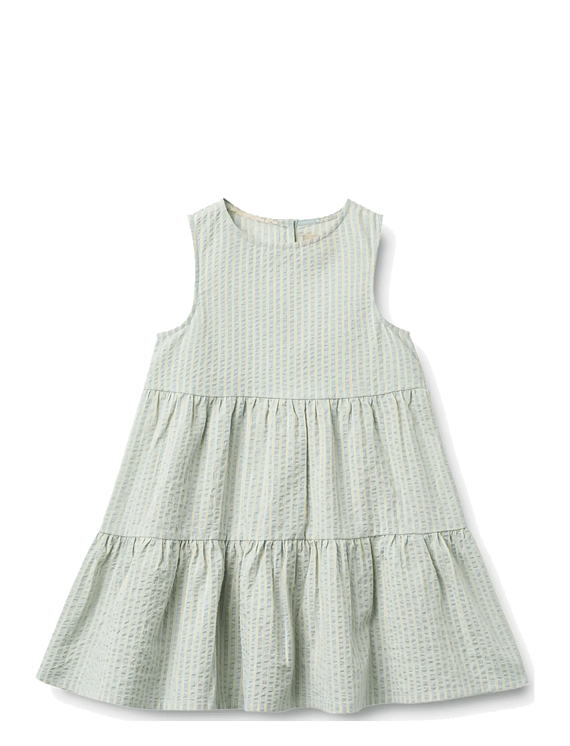 Wheat - Dress Louise - laisvalaikio suknelės be rankovių - summer sky stripe - 0