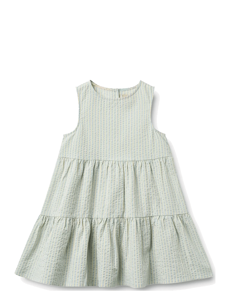 Wheat - Dress Louise - Ärmellose freizeitkleider - summer sky stripe - 0