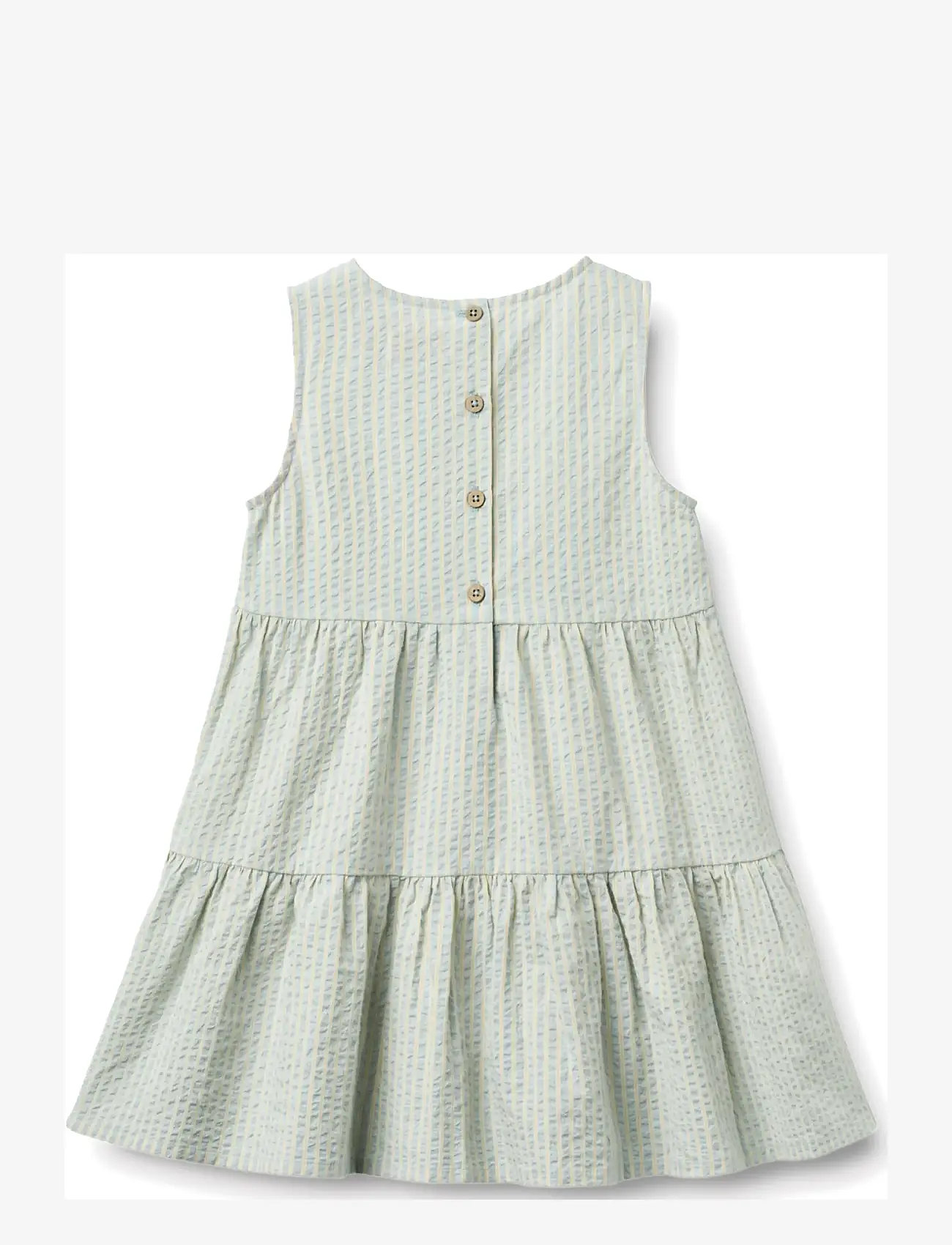 Wheat - Dress Louise - laisvalaikio suknelės be rankovių - summer sky stripe - 1