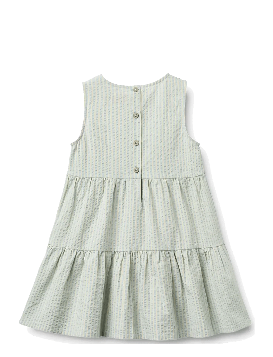 Wheat - Dress Louise - Ärmellose freizeitkleider - summer sky stripe - 1