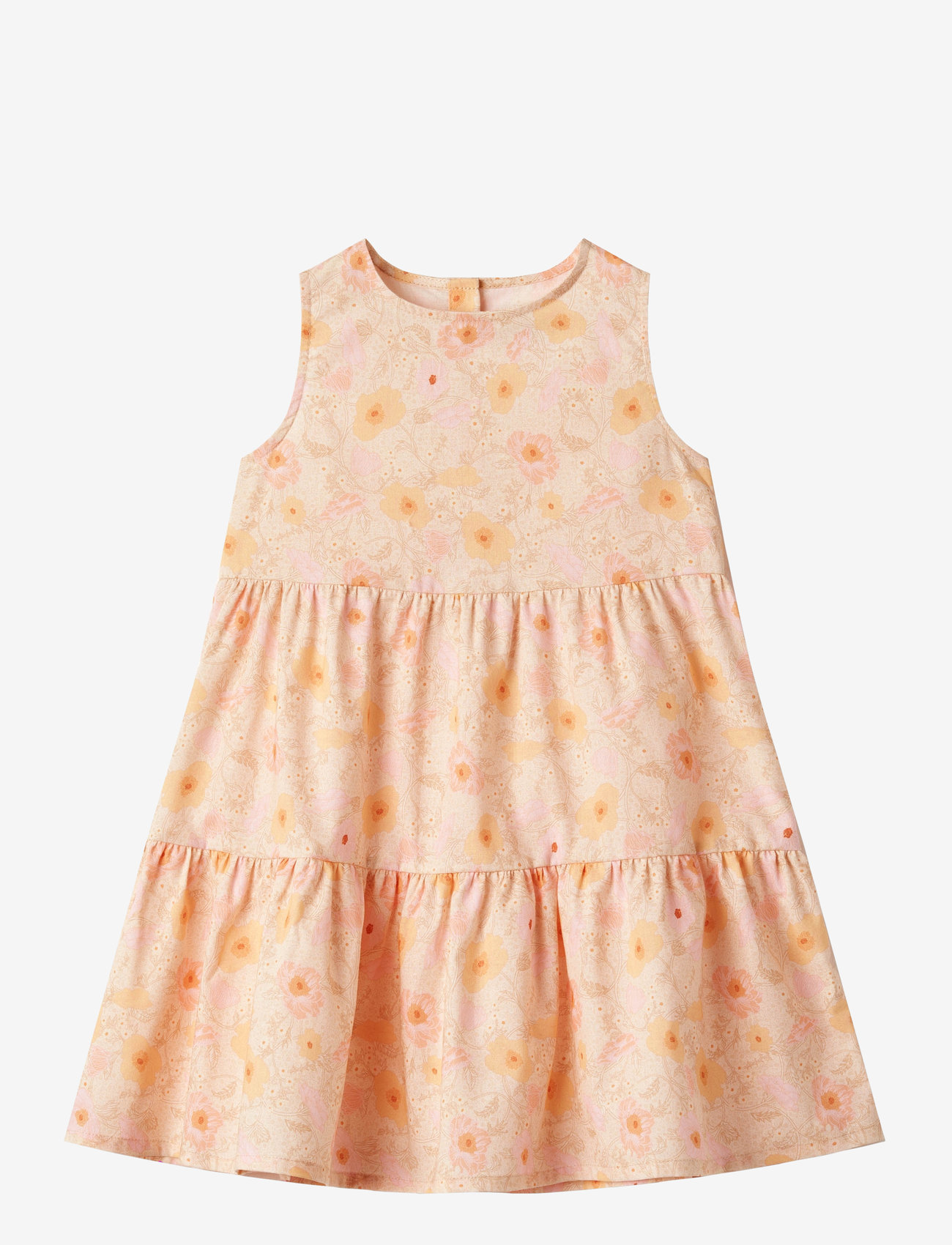 Wheat - Dress Luise - alabaster flower bobbles - 0