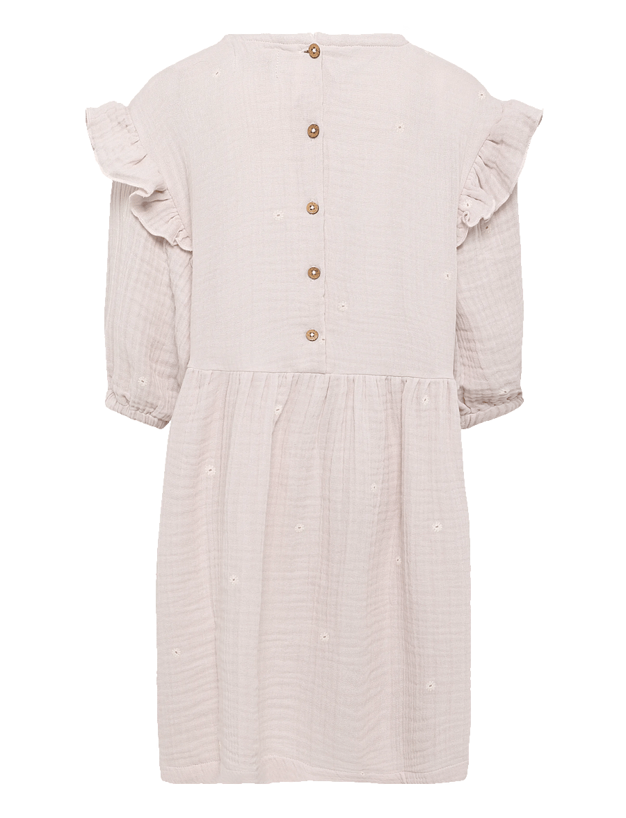 Wheat - Dress 3/4 Sleeve Gro - langærmede hverdagskjoler - purple light flowers - 1