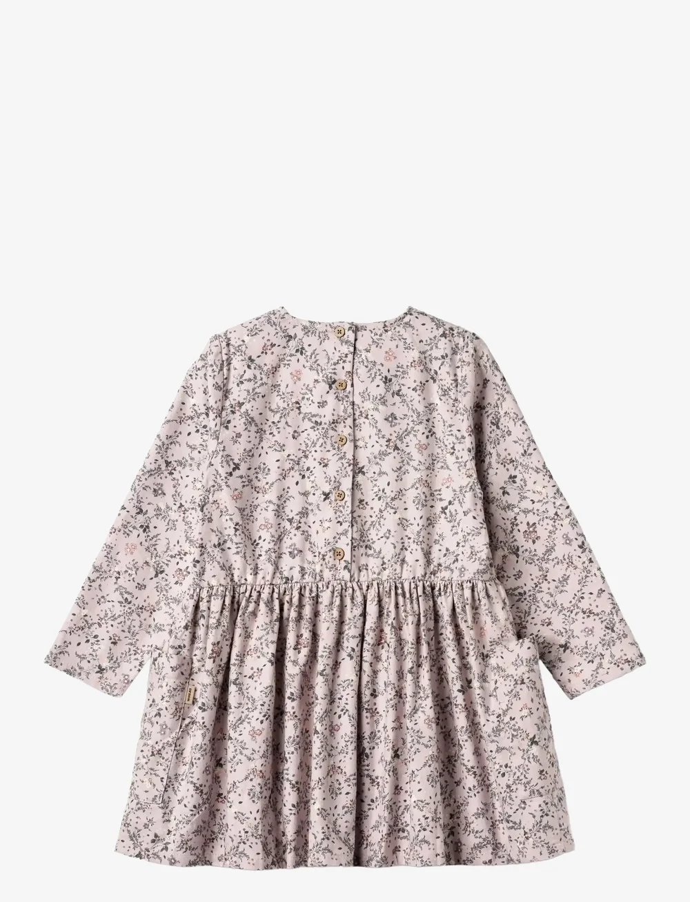 Wheat - Dress Aima - langärmelige freizeitkleider - lilac checked flowers - 1