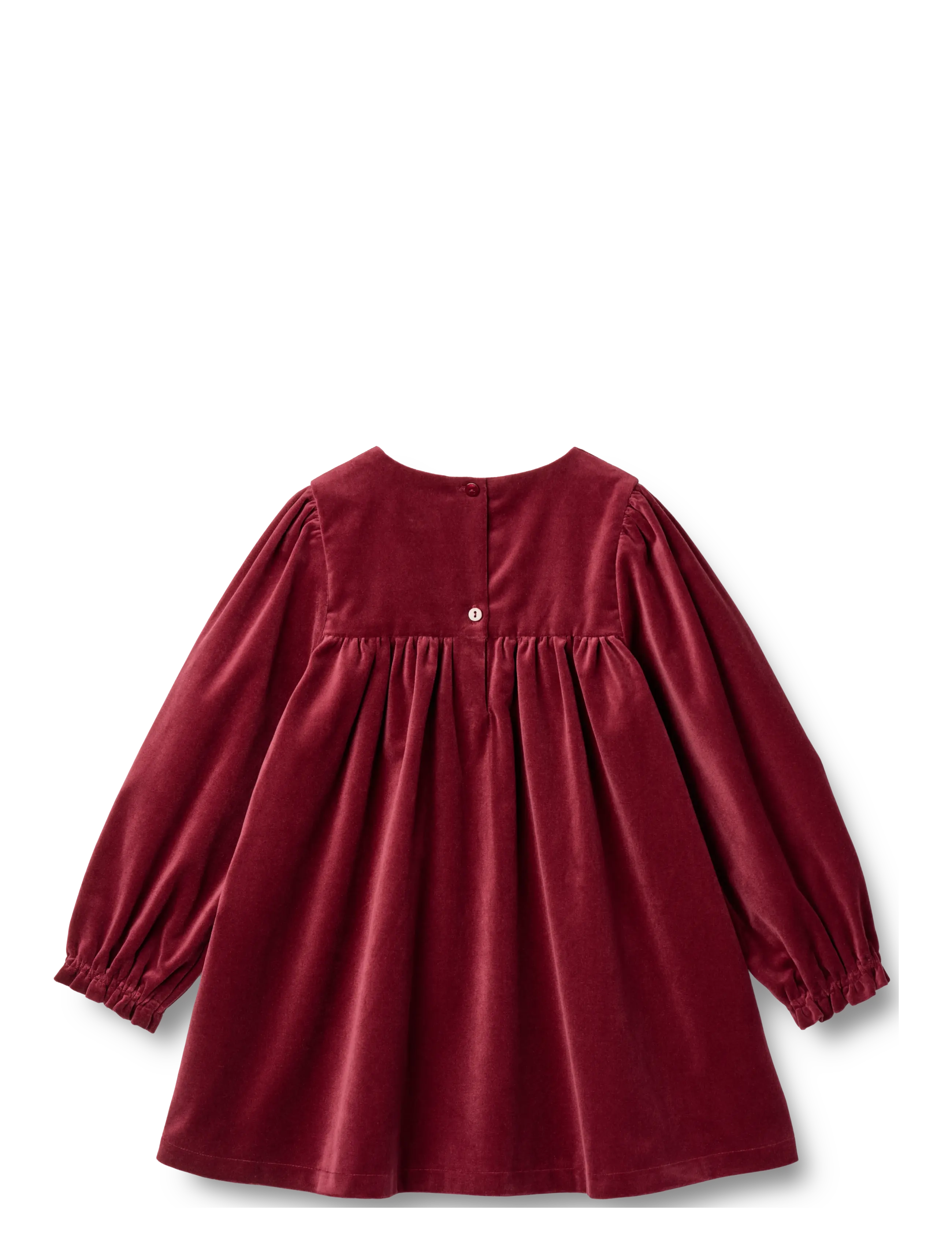 Wheat - Dress L/S Elvira - robes décontractées à manches longues - ruby red - 1