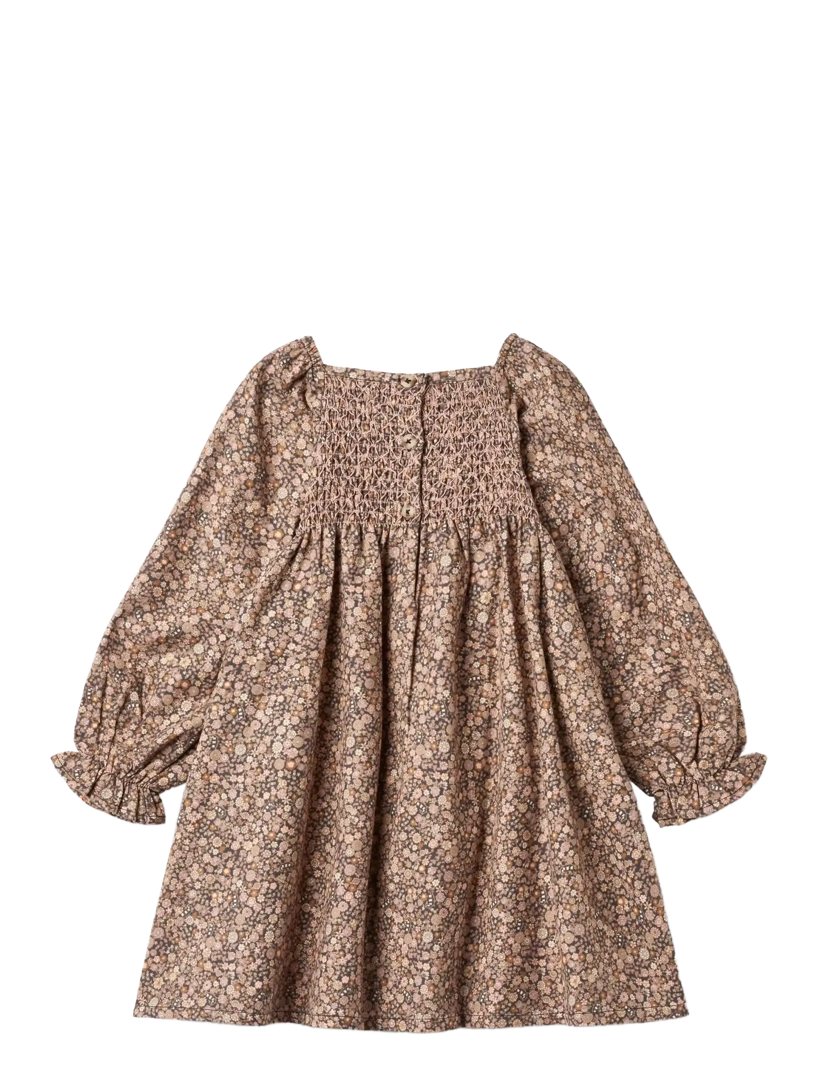 Wheat - Dress L/S Bella - black sea garden - 2