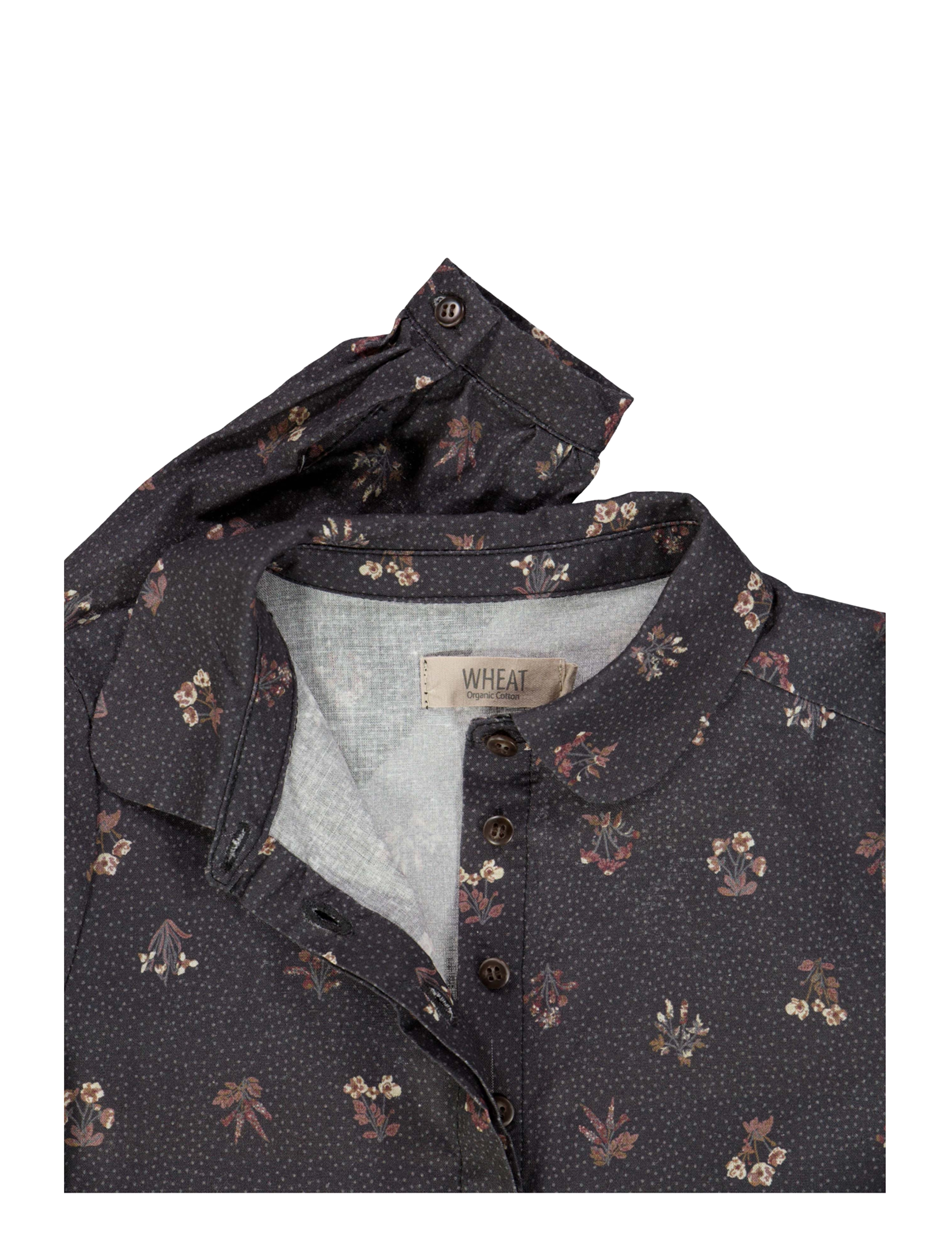 Wheat - Dress Felucca - black flowers - 1