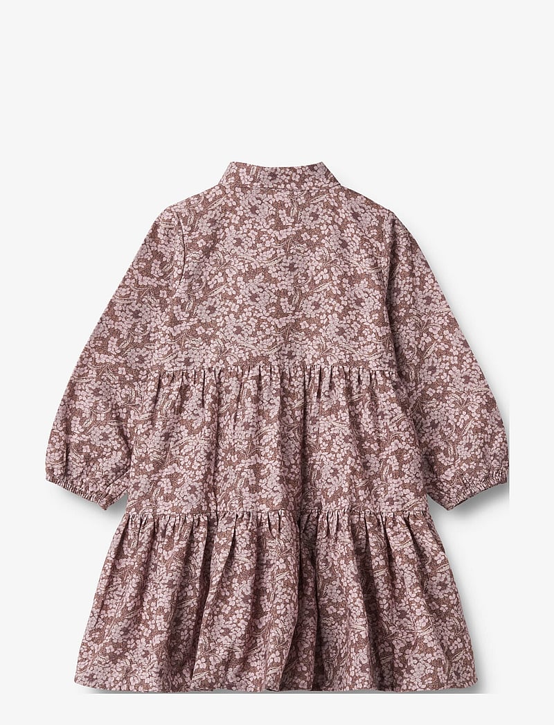 Wheat - Dress L/S Felucca - langärmelige freizeitkleider - hydrangeas - 1