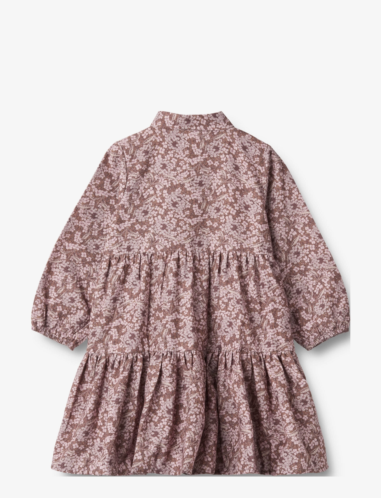 Wheat - Dress L/S Felucca - hydrangeas - 1