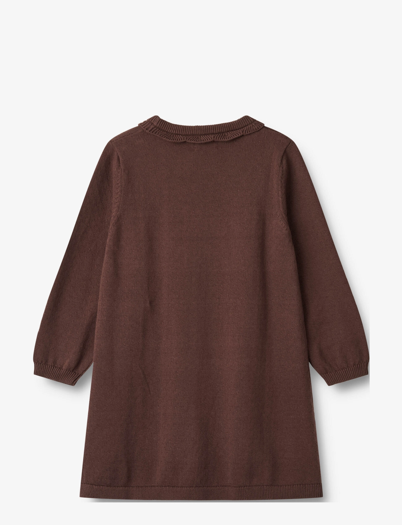 Wheat - Knit Dress Nannie - eggplant - 1