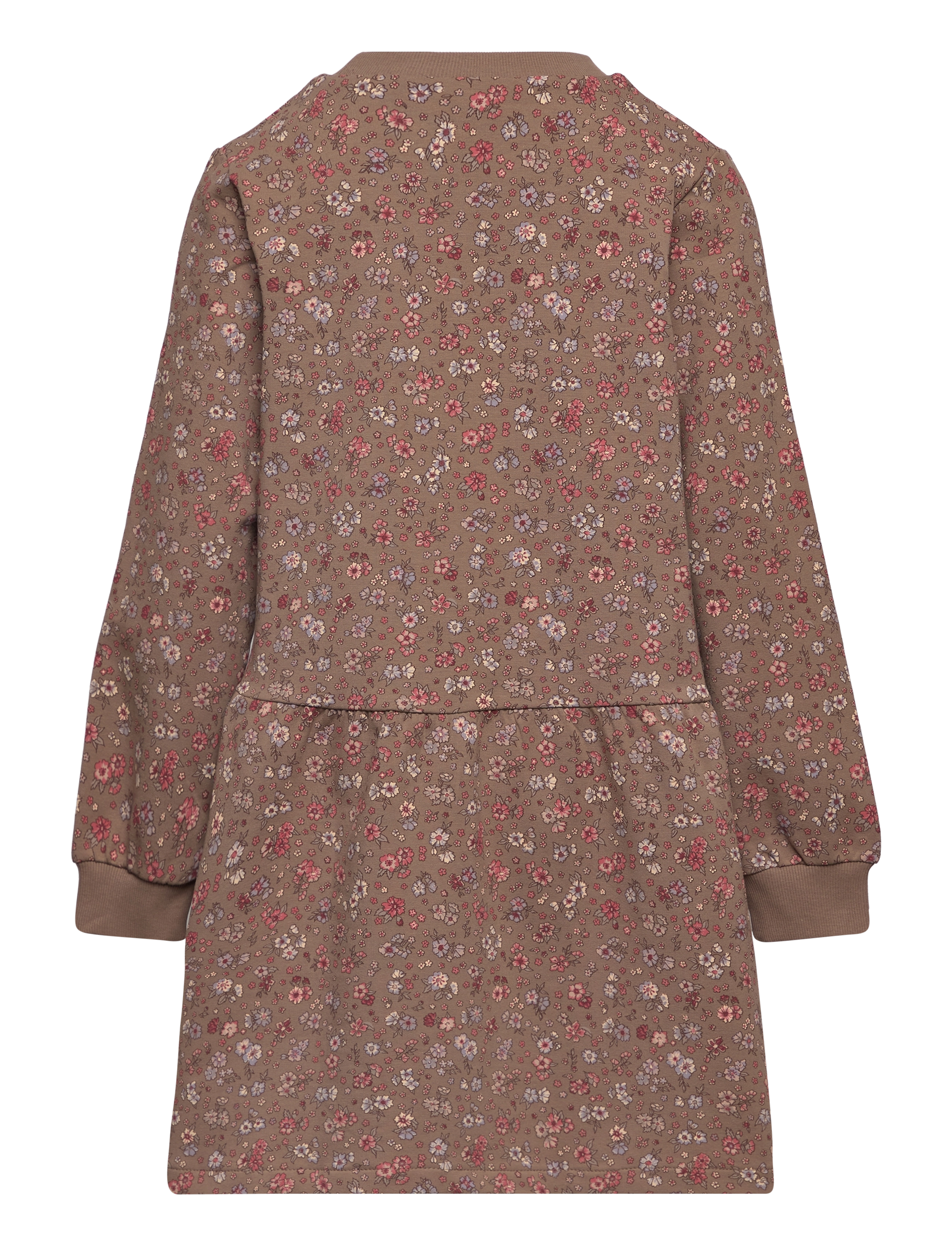 Wheat - Sweat Dress Zenia - cocoa brown meadow - 1