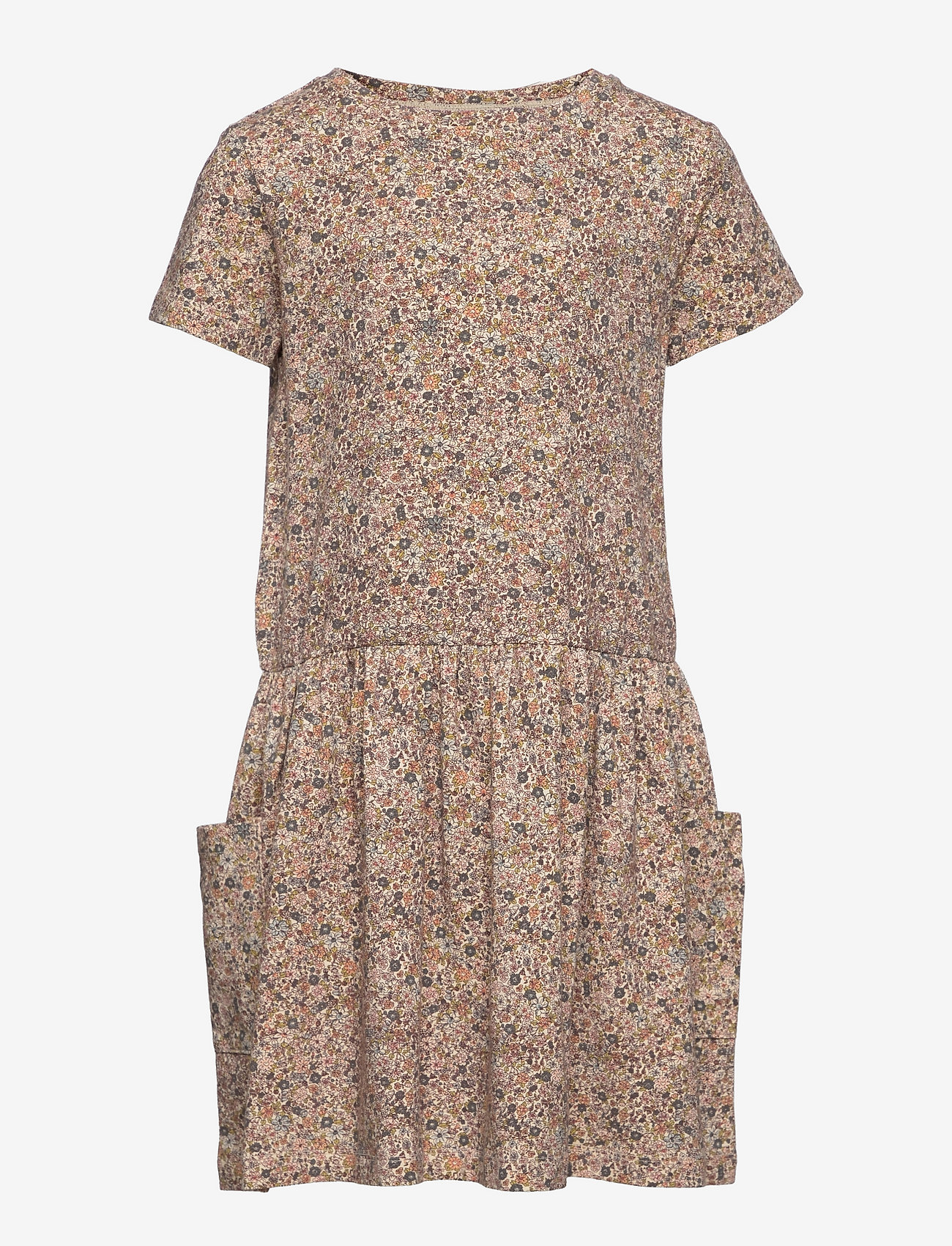 Wheat - Jersey Dress Birthe - flower meadow - 0