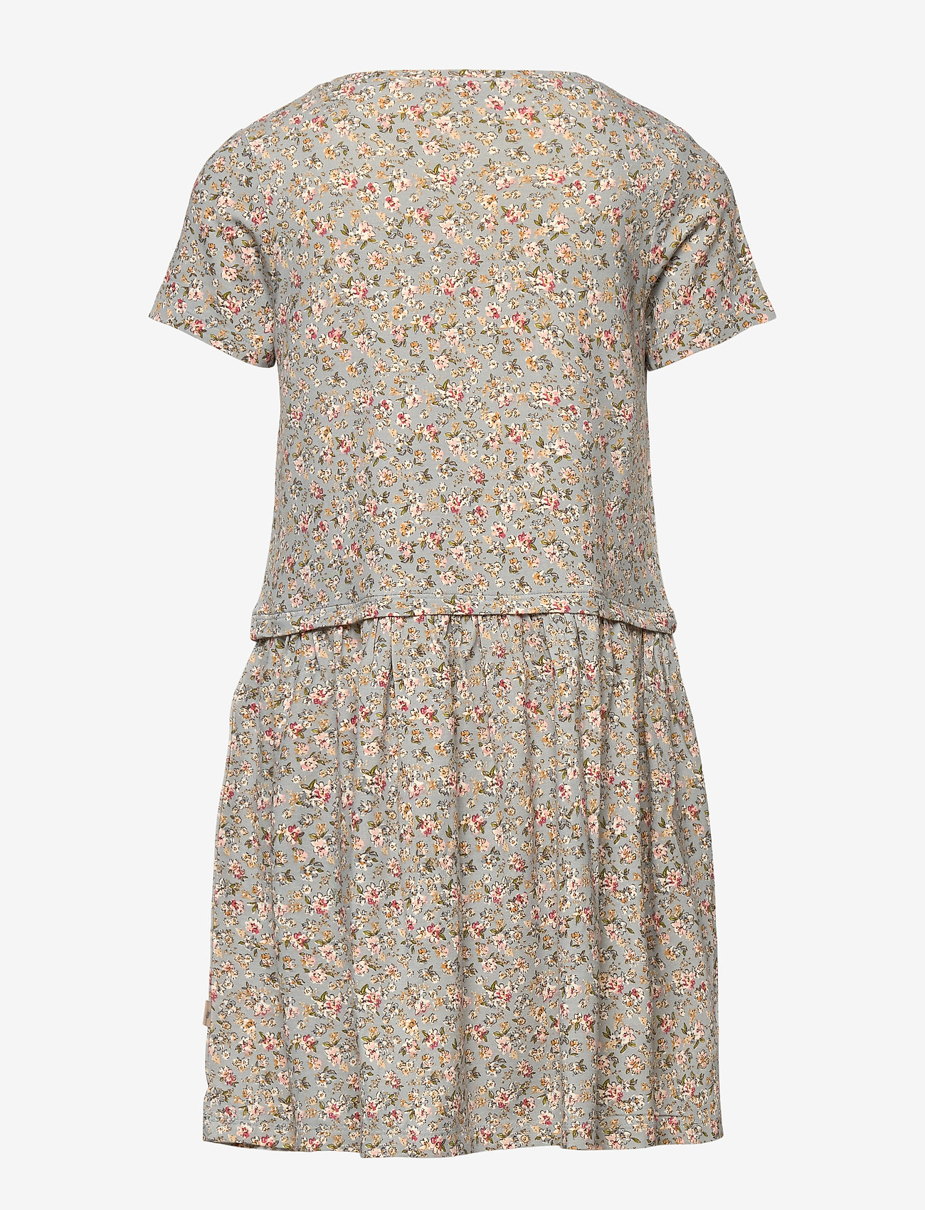 Wheat - Dress Adea - dusty dove flowers - 1