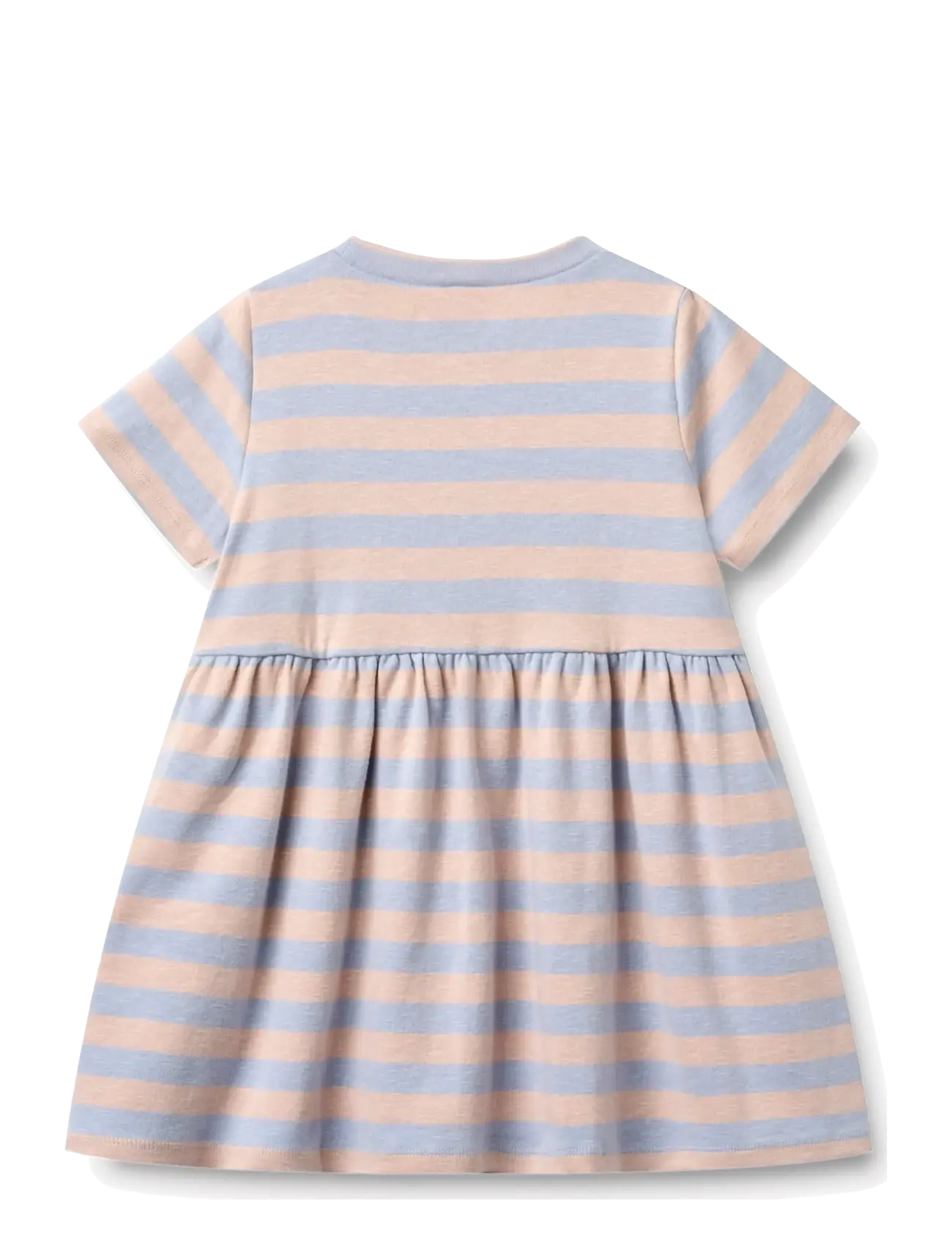 Wheat - Jersey Dress S/S Anna - lühikeste varrukatega beebi kleidid - powder stripe - 1