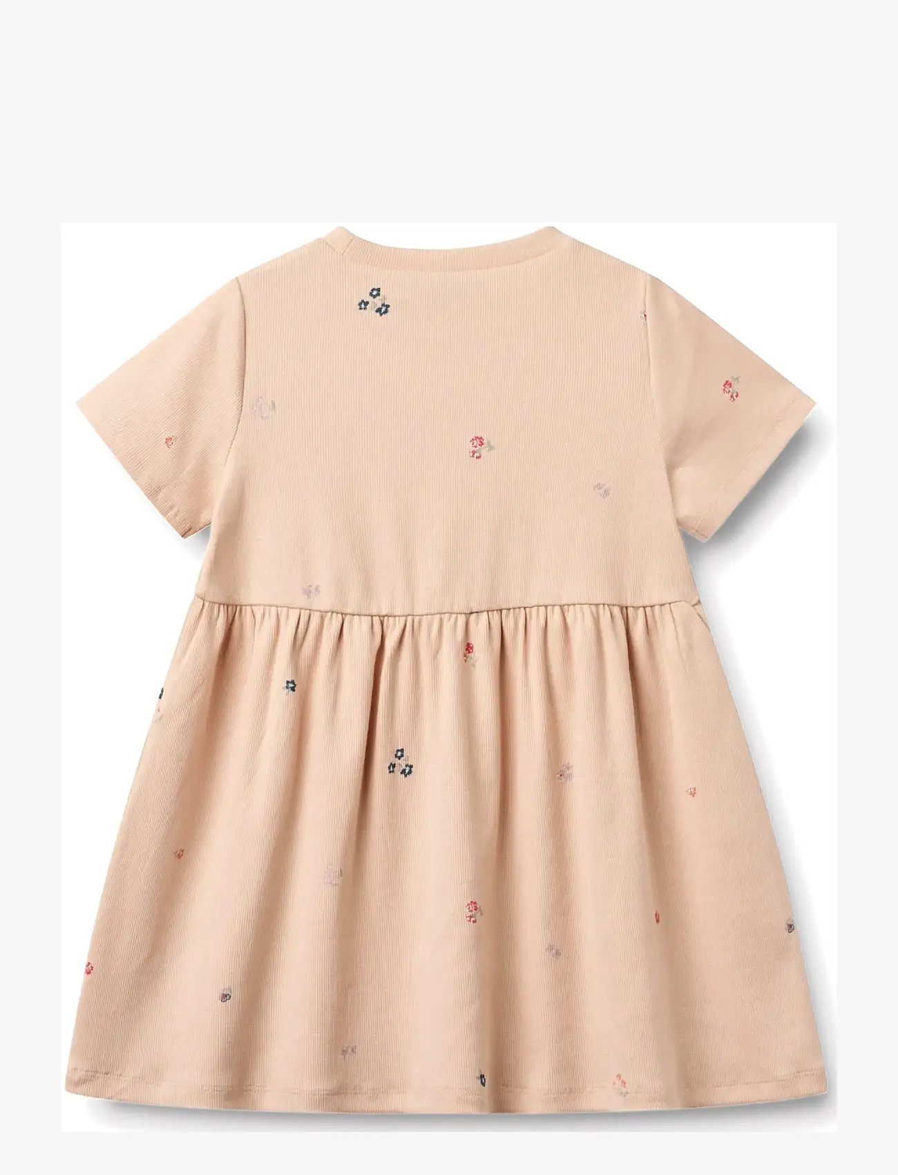 Wheat - Jersey Dress Anna - casual jurken met korte mouwen - rose flowers - 1