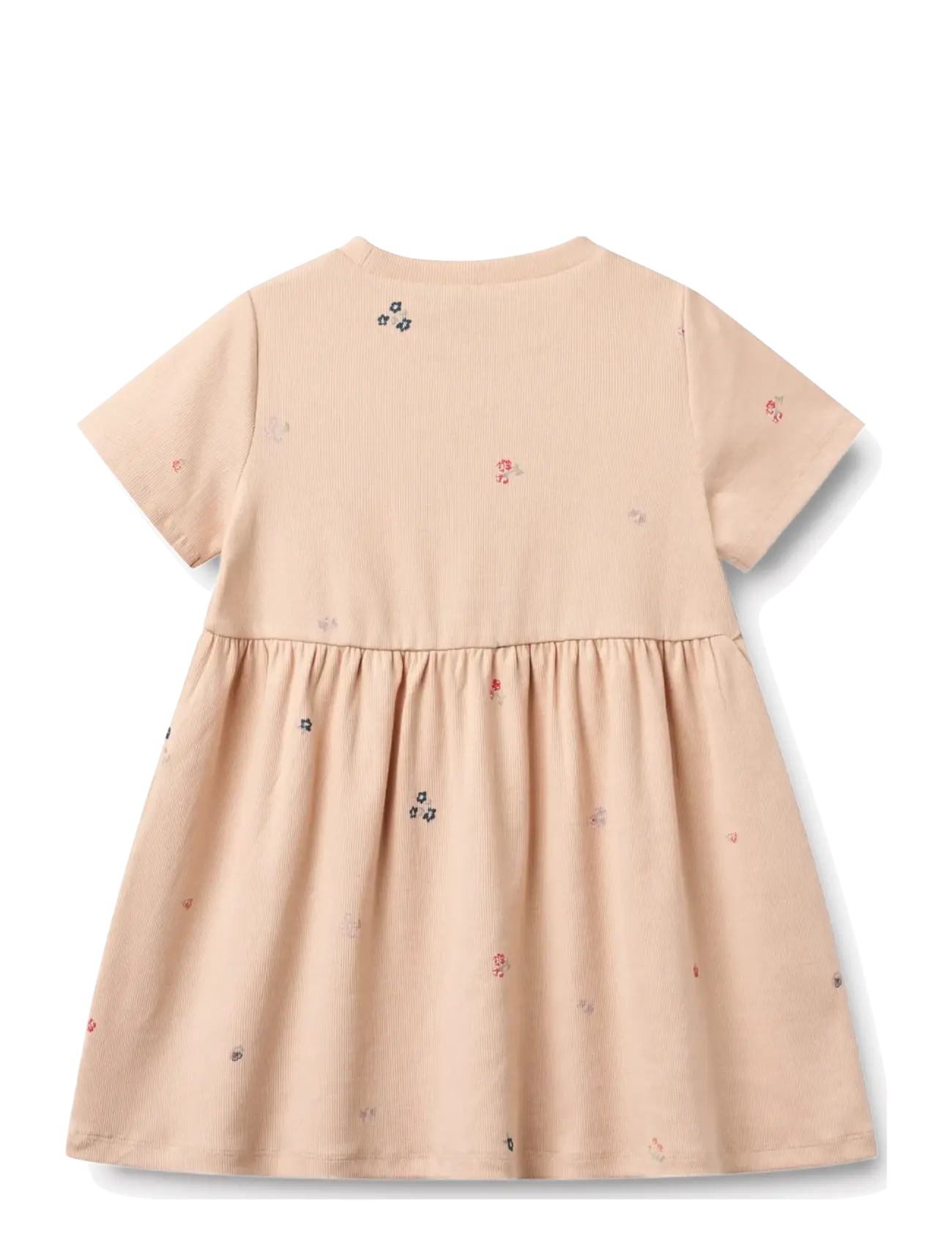 Wheat - Jersey Dress Anna - klänningar - rose flowers - 1