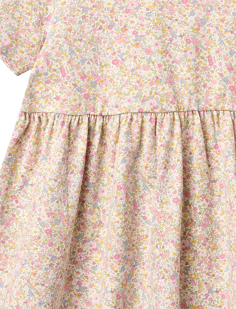 Wheat - Jersey dress S/S Anna - kortærmede hverdagskjoler - blush flower meadow - 2