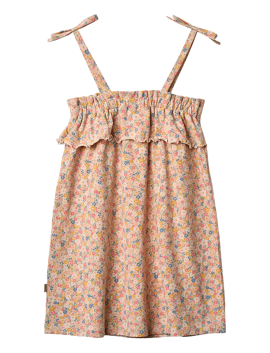 Wheat - Jersey Dress Anine - casual jurken zonder mouwen - multi flowers - 0