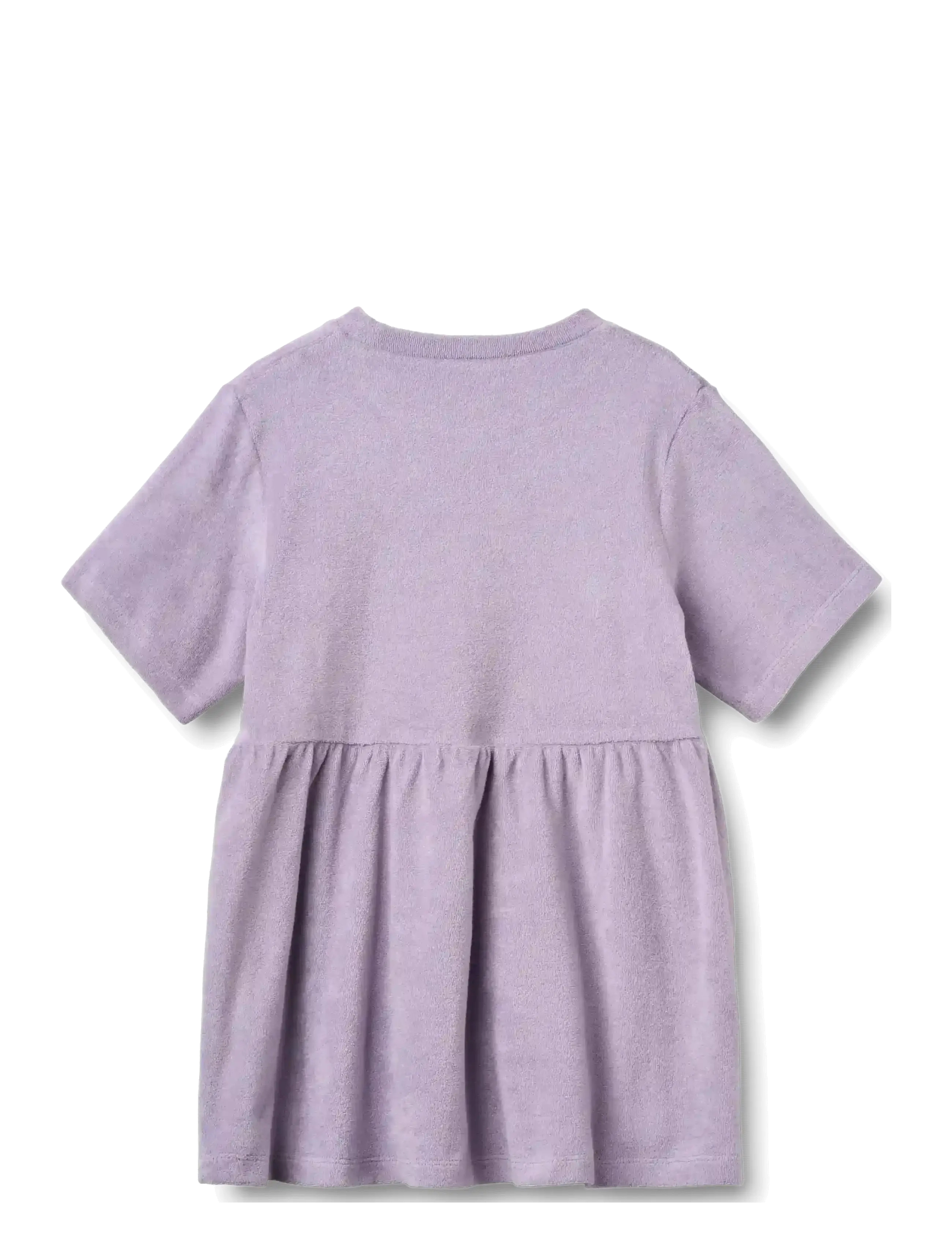 Wheat - Dress S/S Astrid - kortærmede hverdagskjoler - warm cosmic lilac - 1