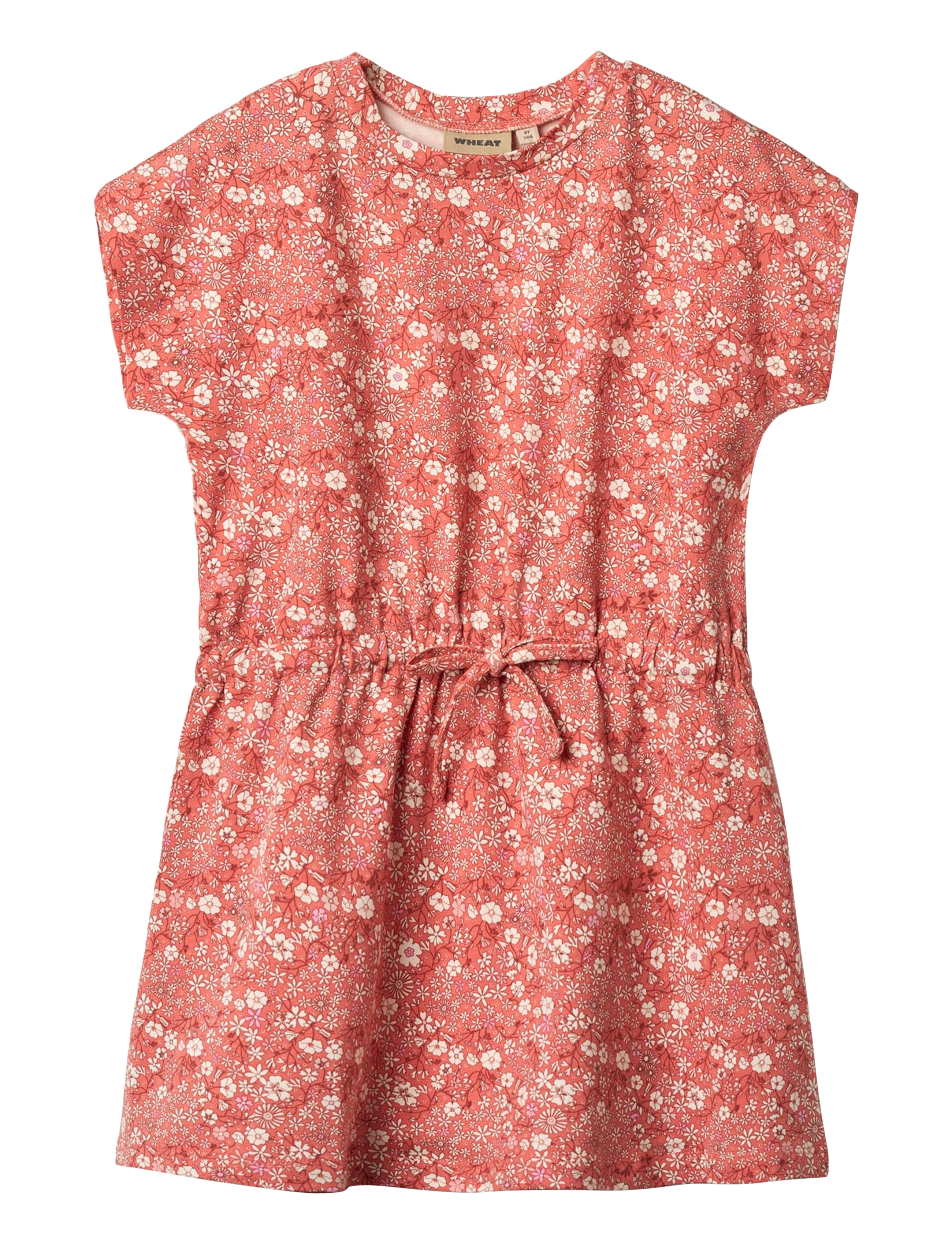WHEAT Jersey Kleid Maribel Rot - 98 - Kinder