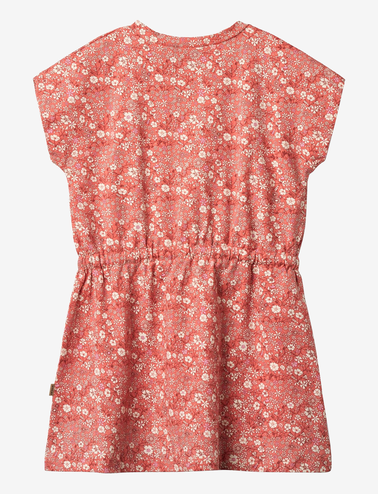 Wheat - Jersey Dress Maribel - kortærmede hverdagskjoler - coral flowers - 1