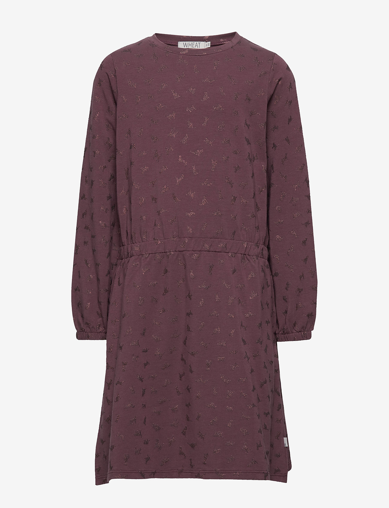 Wheat - Dress Henrietta - soft eggplant - 0