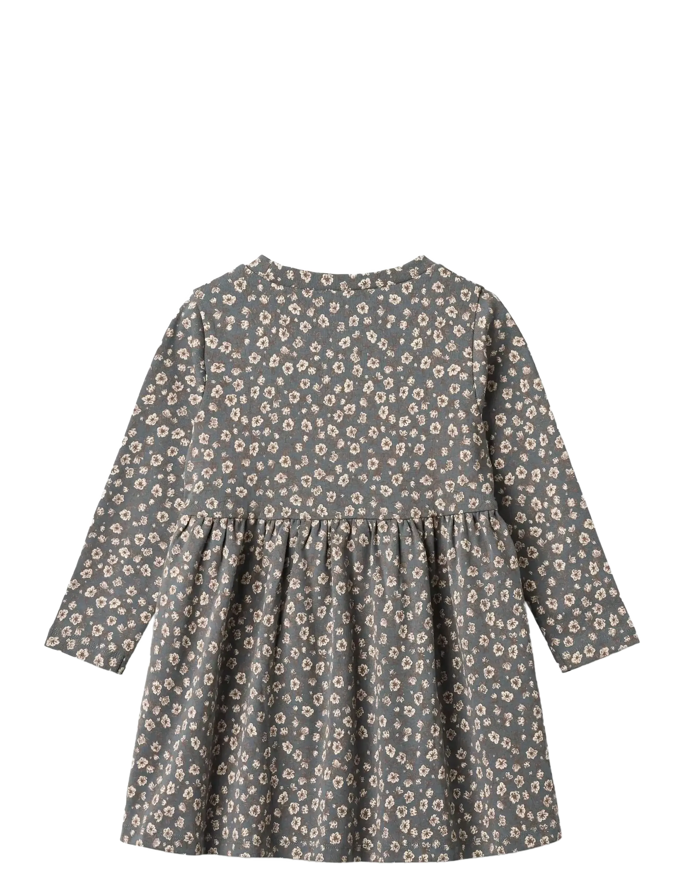 Wheat - Jersey Dress L/S Sessa - langærmede hverdagskjoler - stormy weather magnolia - 1