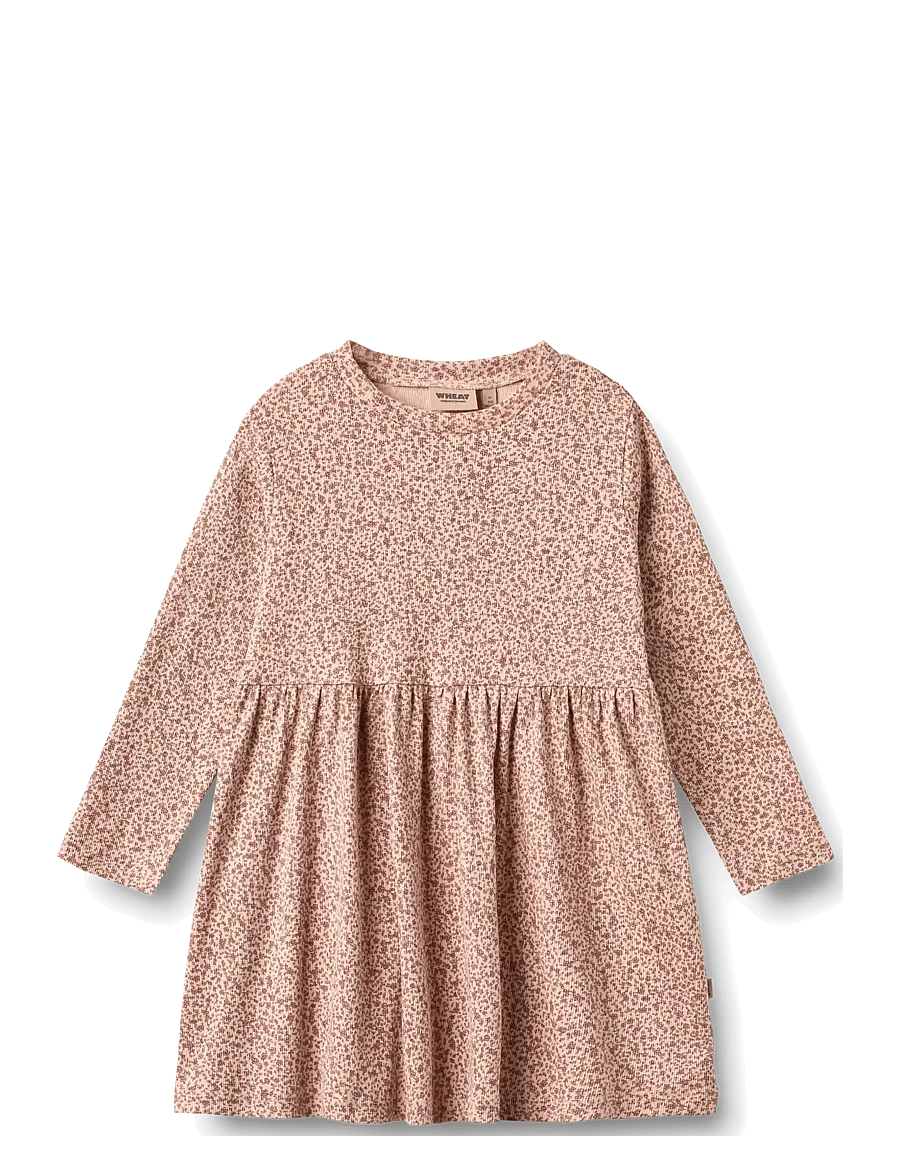Wheat - Jersey dress L/S Sessa - dime rose small flowers - 0