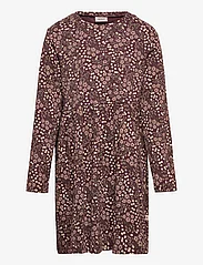 Wheat - Jersey Dress Sessa - sukienki codzienne z długim rękawem - aubergine berries - 0