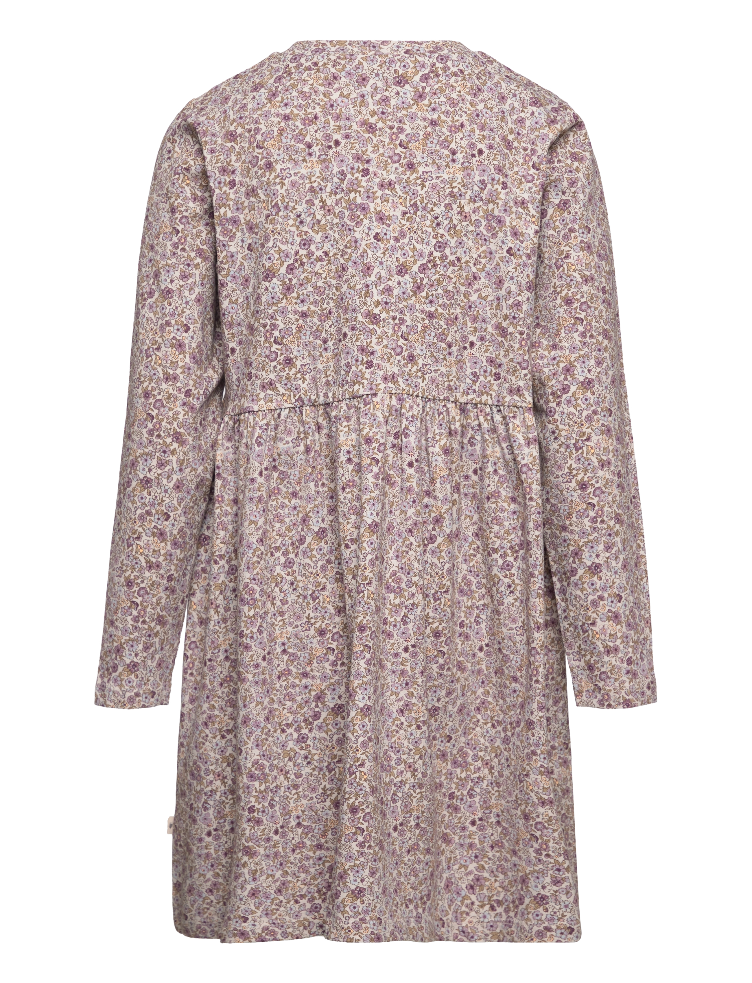 Wheat - Jersey Dress Sessa - grey rose flowers - 1