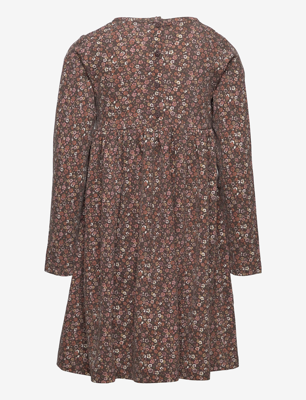 Wheat - Dress Maggi - maroon flowers - 1