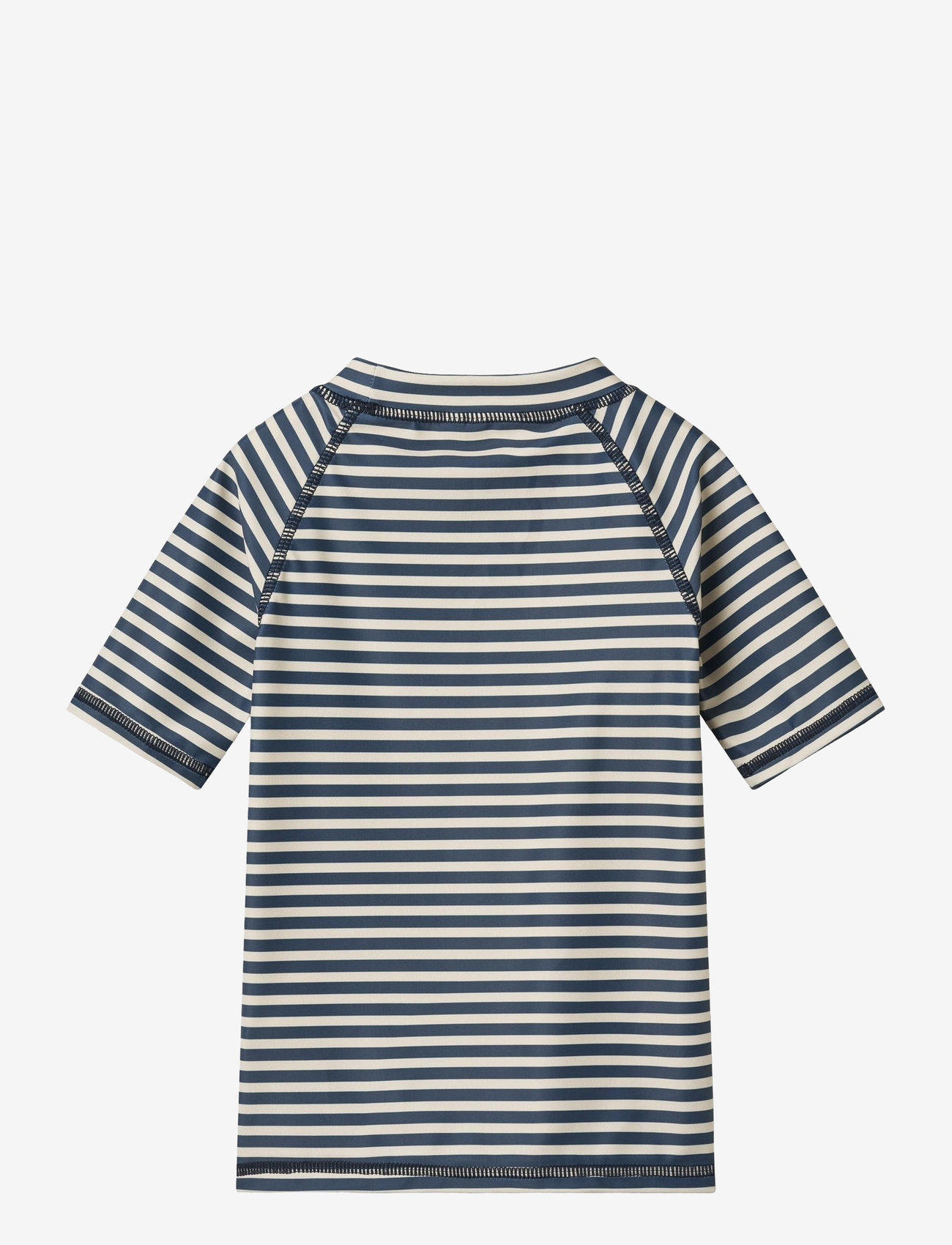 Wheat - Swim T-shirt S/S Jackie - swim tops - blue stripe - 2