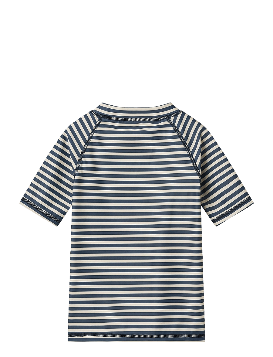 Wheat - Swim T-shirt S/S Jackie - bovenstukjes bikini - blue stripe - 2
