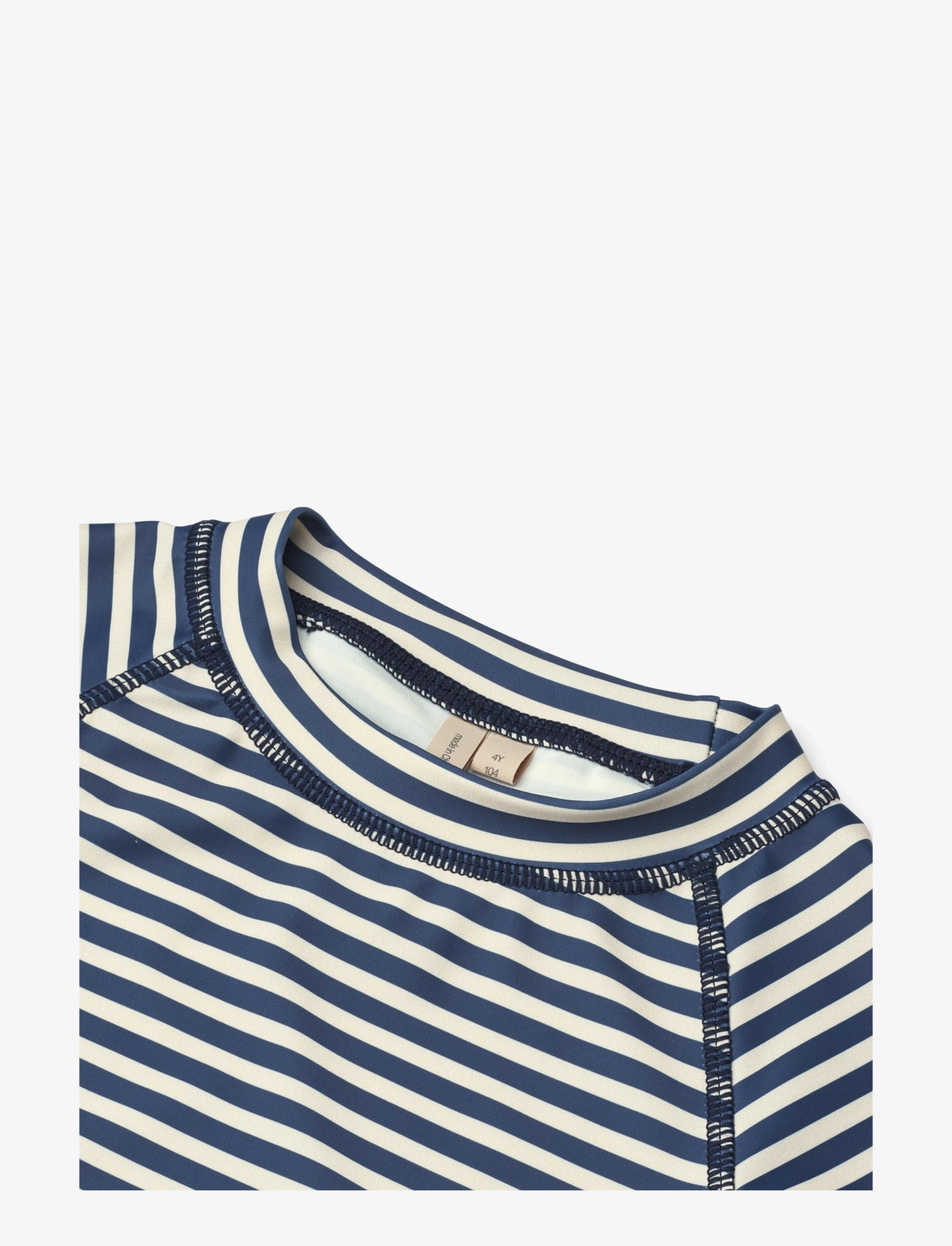 Wheat - Swim T-shirt S/S Jackie - badeoverdele - blue stripe - 3