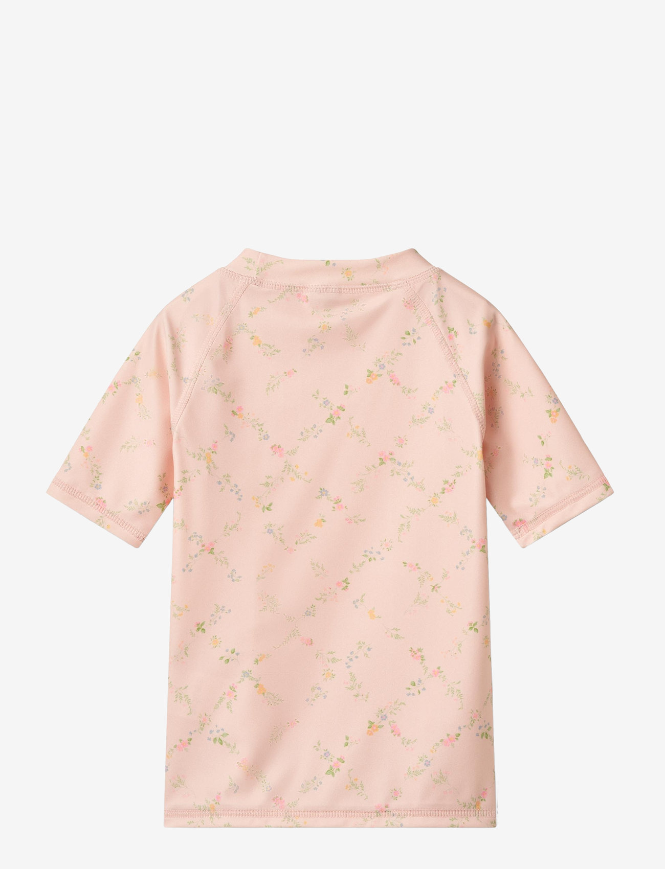 Wheat - Swim T-shirt S/S Jackie - bovenstukjes bikini - powder checked flowers - 1