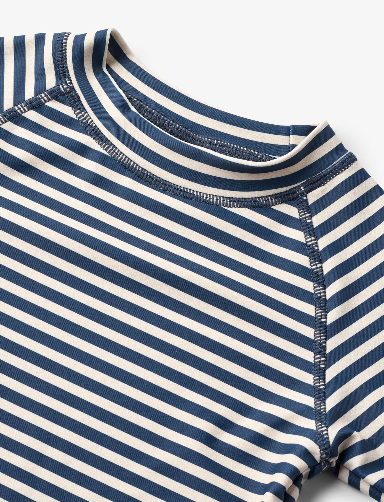 Wheat - Swim T-Shirt S/S Jackie - indigo stripe - 3
