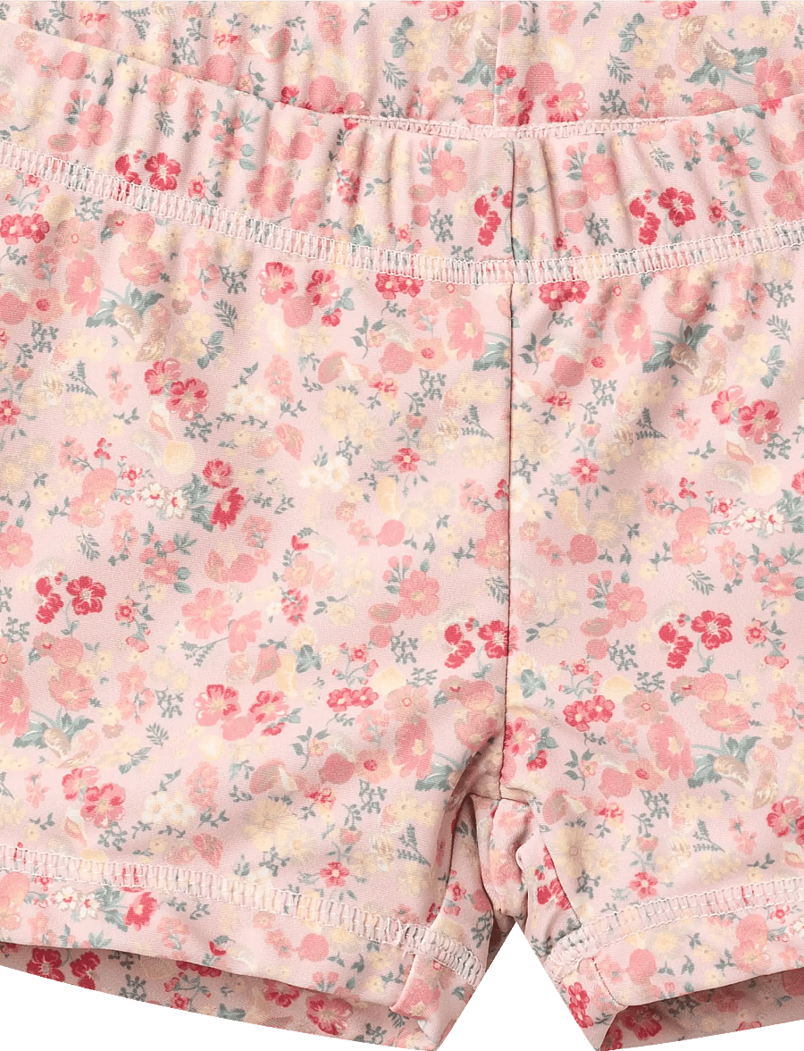 Wheat - Swim Shorts Niki - uv-kaitsega riided - powder flowers and seashells - 2