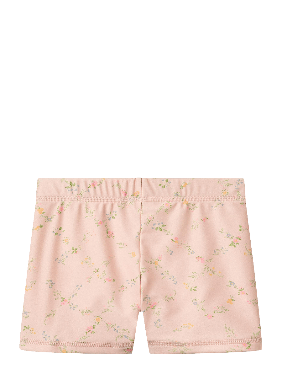Wheat - Swim Shorts Niki - uv-kaitsega riided - powder checked flowers - 1