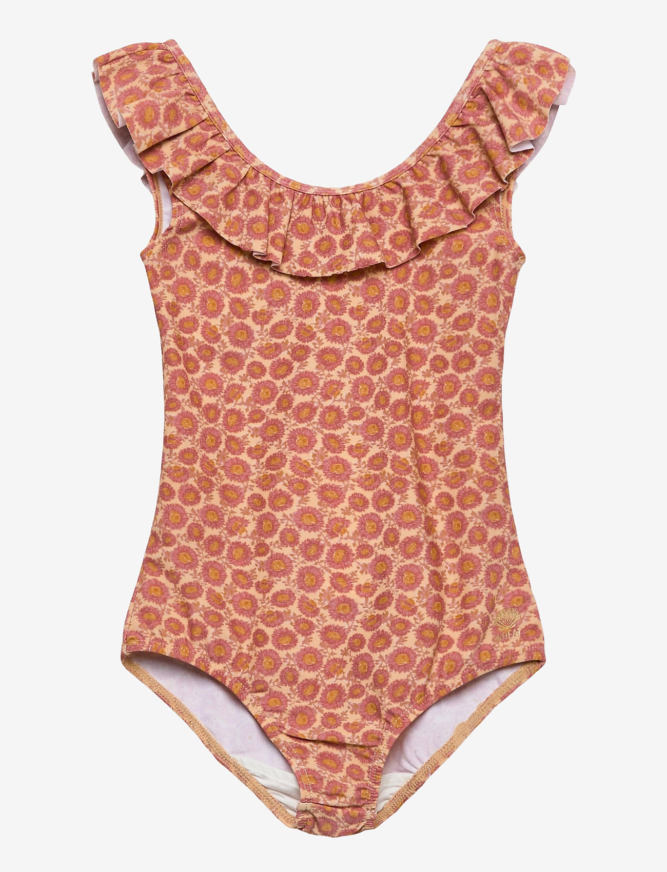 Wheat - Swimsuit Marie-Louise - rose flowers - 0