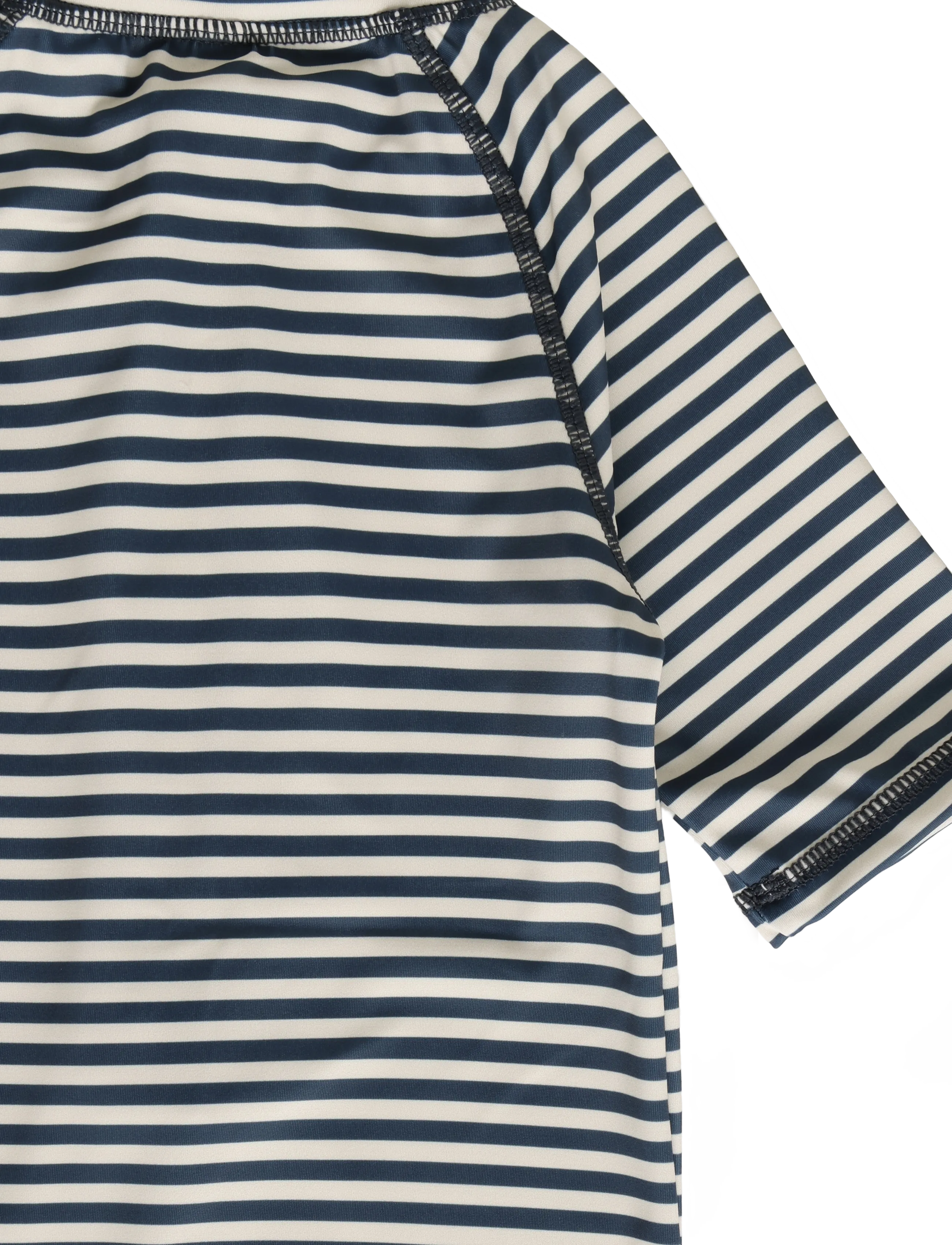 Wheat - Swimsuit S/S Cas - sommarfynd - blue stripe - 2