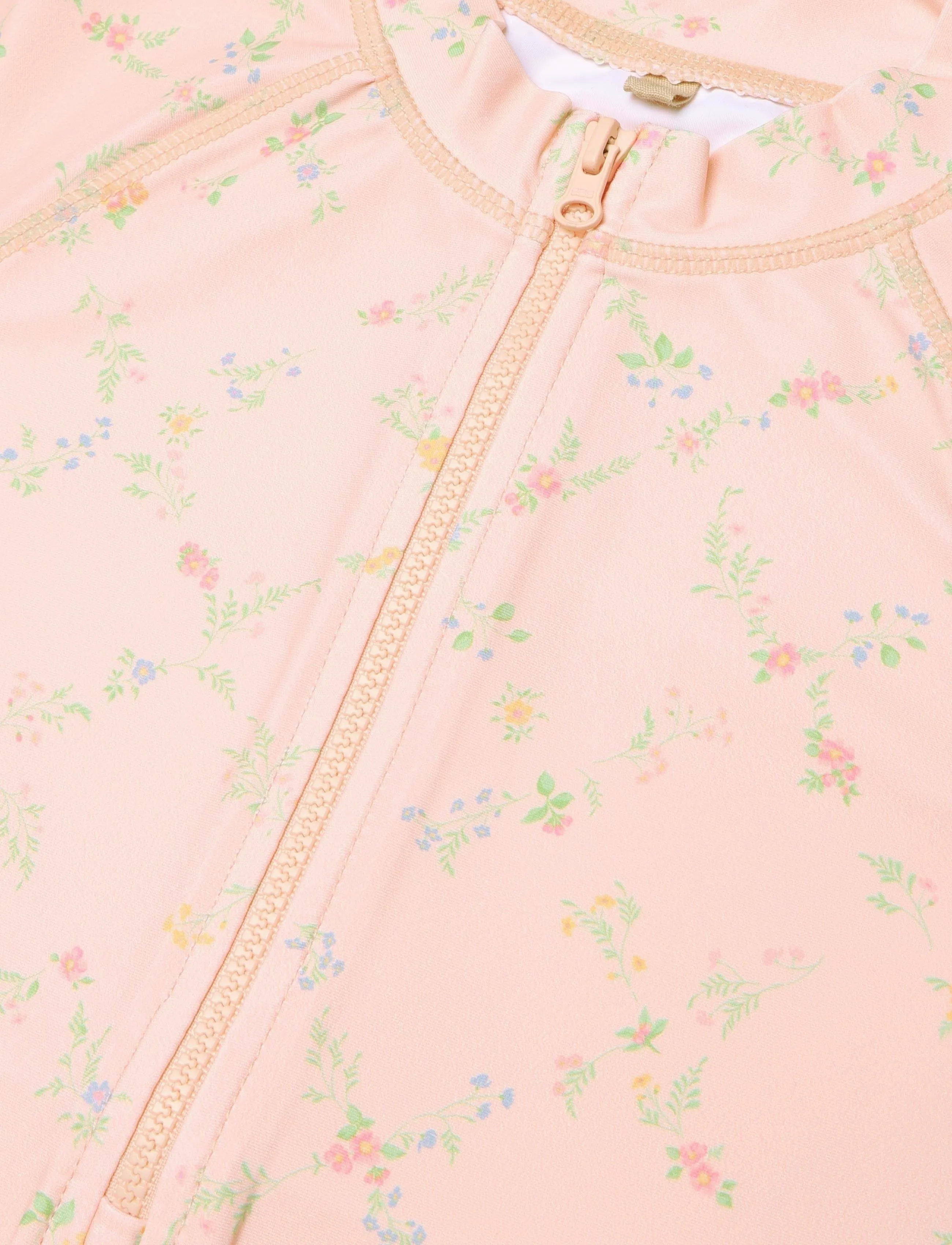 Wheat - Swimsuit S/S Cas - summer savings - powder checked flowers - 2